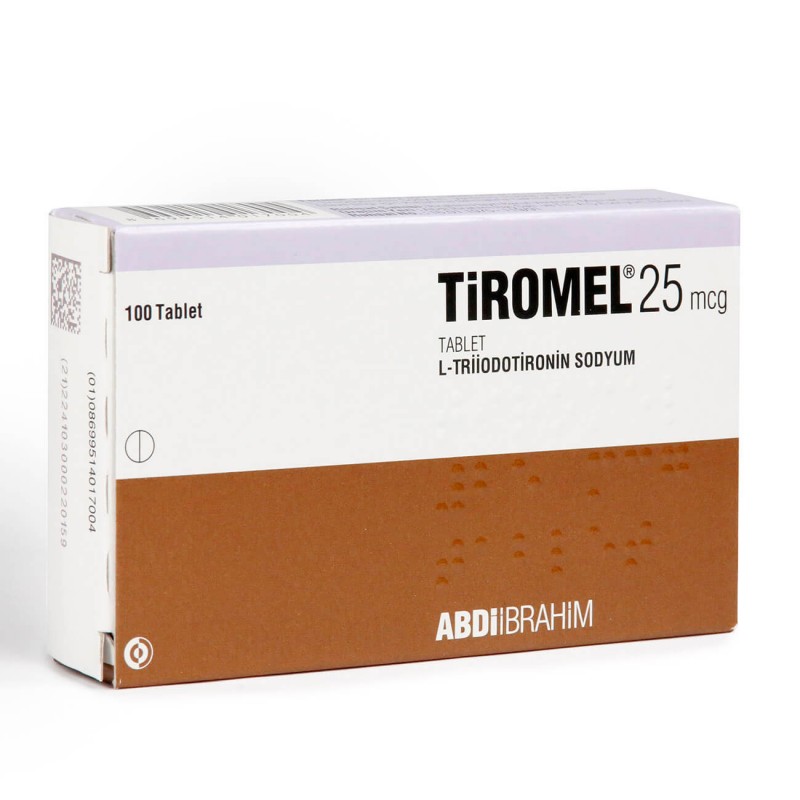Buy T3 Tiromel 25 mcg/tab. (100 tab.) ABDiiBRAHiM for Sale Online Slovak, Czech Republic, Germany and UK T3 Tiromel 25 mg/tablets. (100 tab.) ABDiiBRAHiM, T3, T4, Tertroxin, Eltroxin, Slovak, Czech Republic