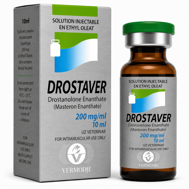 DROSTAVER injekčná liekovka 10 ml × 200 mg/ml drostanolón-enanthát