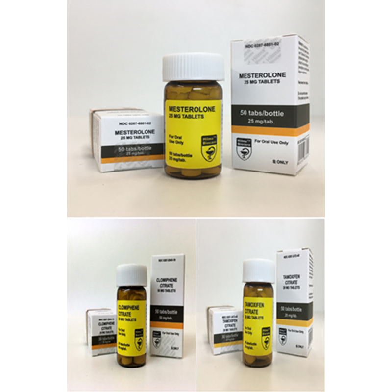 POST CYCLE THERAPY - Clomid+Tamoxifen+Mesterolone