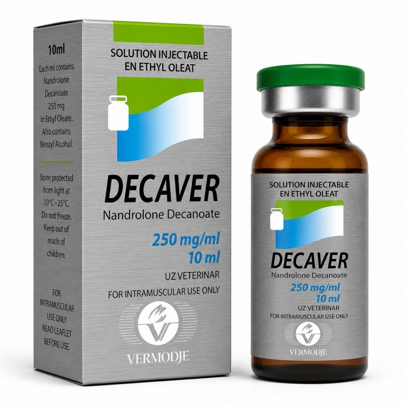 DECAVER injekčná liekovka 10 ml × 250 mg/ml nandrolón-dekanoát