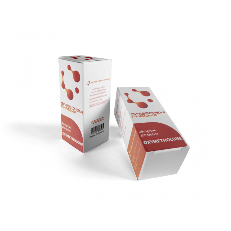 Oxymetholone 25mg / 100tabs SWISSCHEM PHARMA Oxymetholone 25mg / 100tabs SWISSCHEM PHARMA