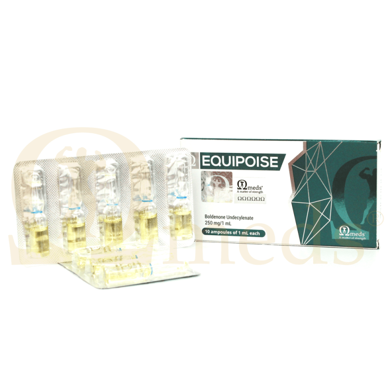 EQUIPOISE 10 ampuliek × 250 mg boldenón-undecylenát