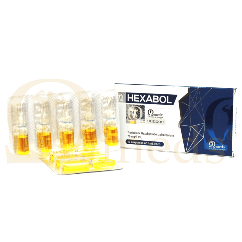 HEXABOL 10 ampuliek × 76 mg trenbolón-hexahydrobenzylkarbonát