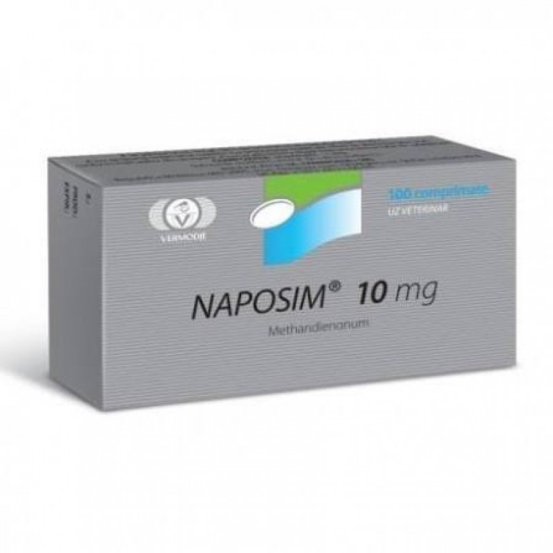 NAPOSIM – 100 tabliet × 10 mg methandienónu