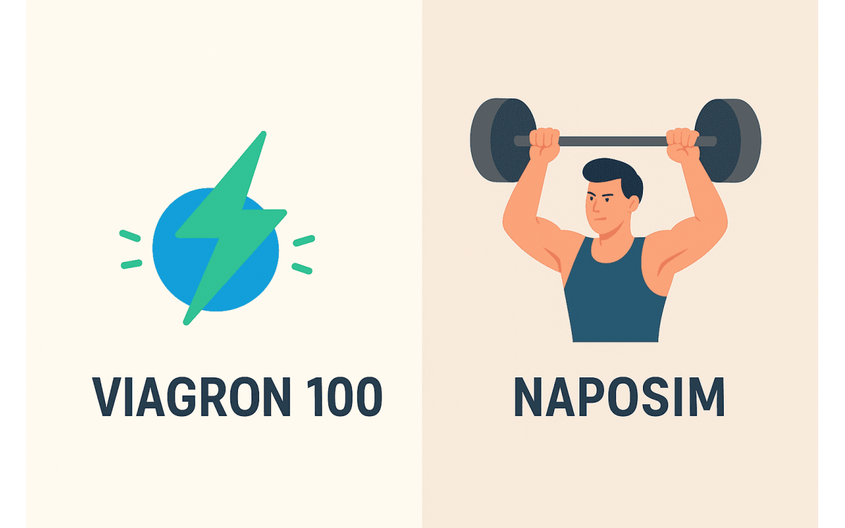 Viagron 100 and Naposim: Uses, Effects, and Safety Guide